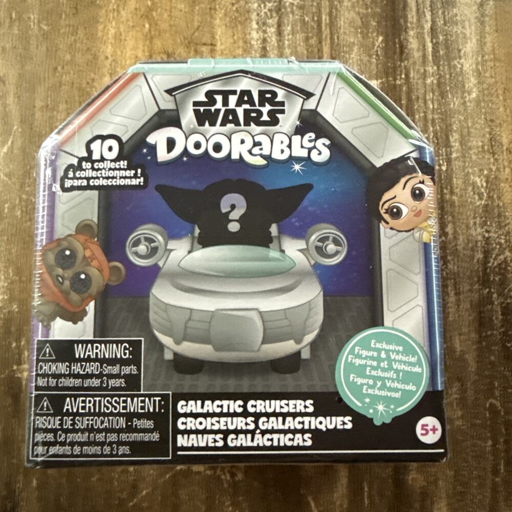 Star Wars Doorables Galactic Cruiser NEW/ SEALED MYSTERY Yoda? Chewbacca?